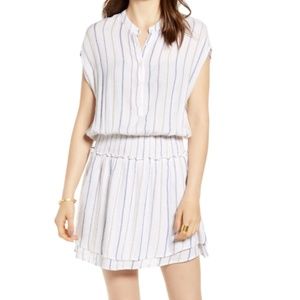 Rails Angelina Smocked Waist Minidress NWOT
